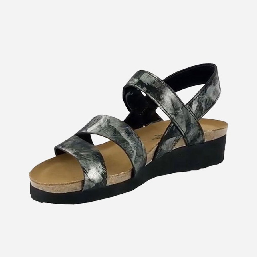 Women'S Naot | Naot Kayla Elegant Metallic Onyx