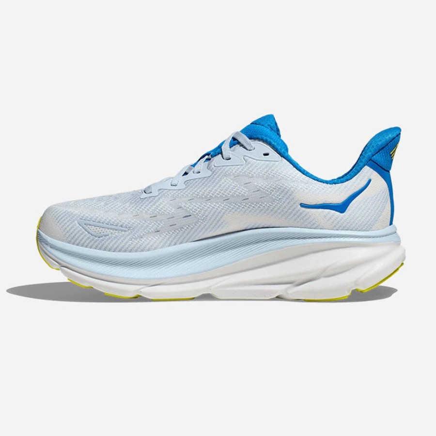 Men'S Hoka | Hoka Men'S Clifton 9 Ice Water/Evening Primrose