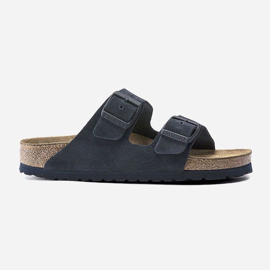 Women'S Birkenstock | Birkenstock Arizona Soft Footbed Suede Leather Night