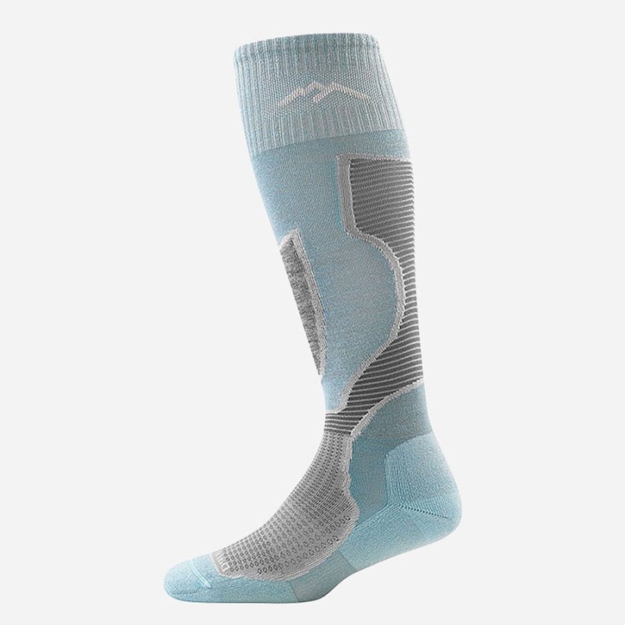 Socks Darn Tough | Darn Tough Outer Limits Snow Light Light Blue