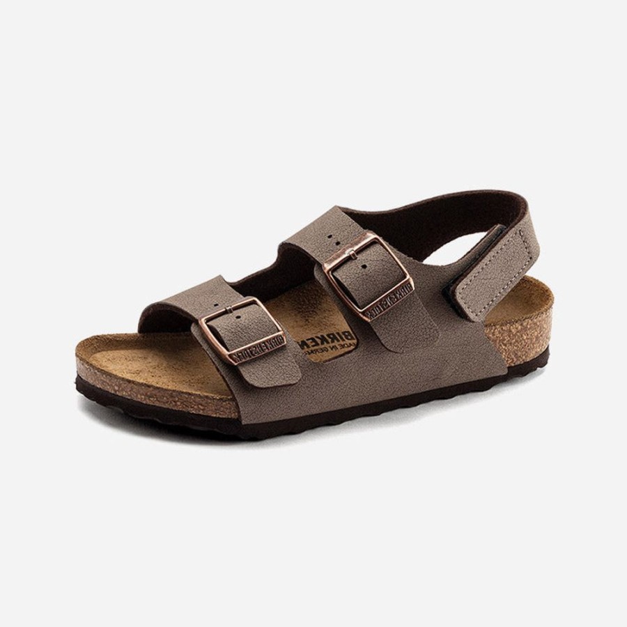 Kid'S Birkenstock | Birkenstock Kid'S Milano Hl Birkibuc Mocha