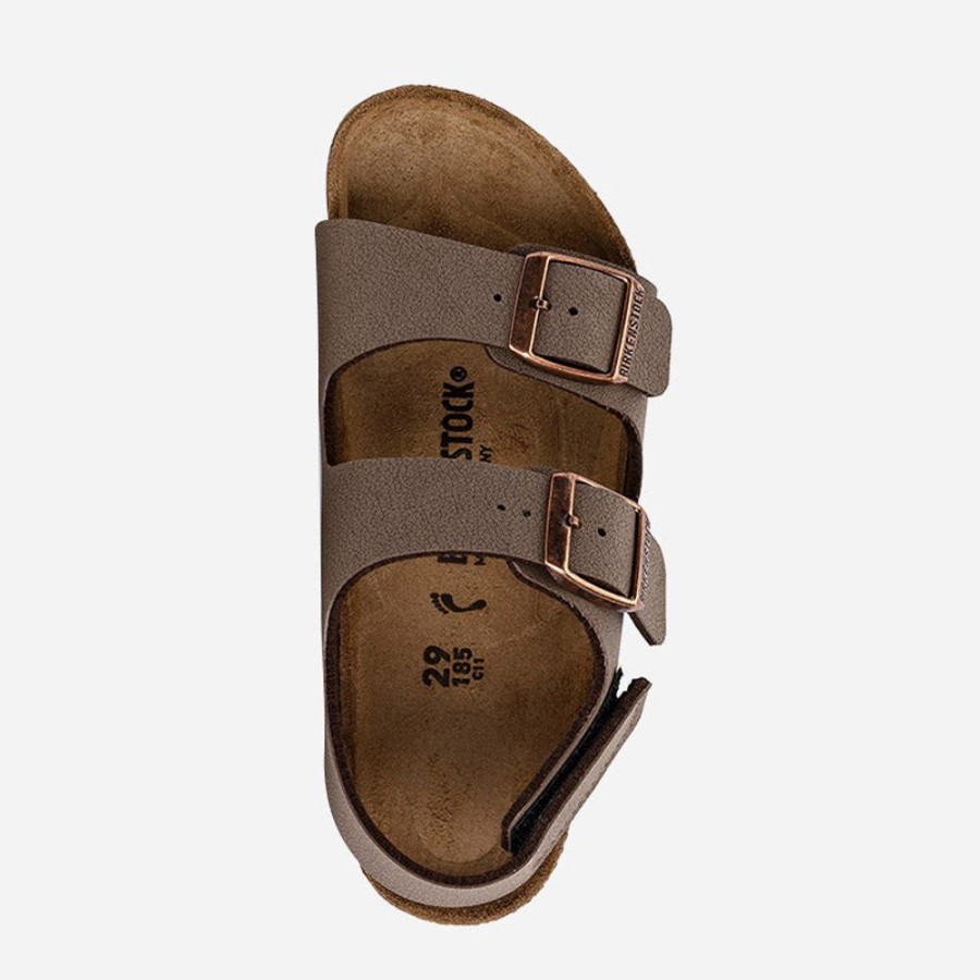 Kid'S Birkenstock | Birkenstock Kid'S Milano Hl Birkibuc Mocha