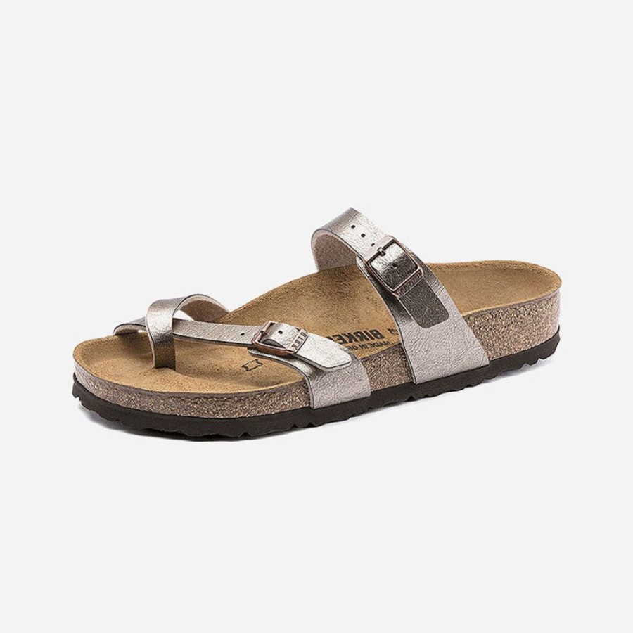 Women'S Birkenstock | Birkenstock Mayari Birko-Flor Taupe