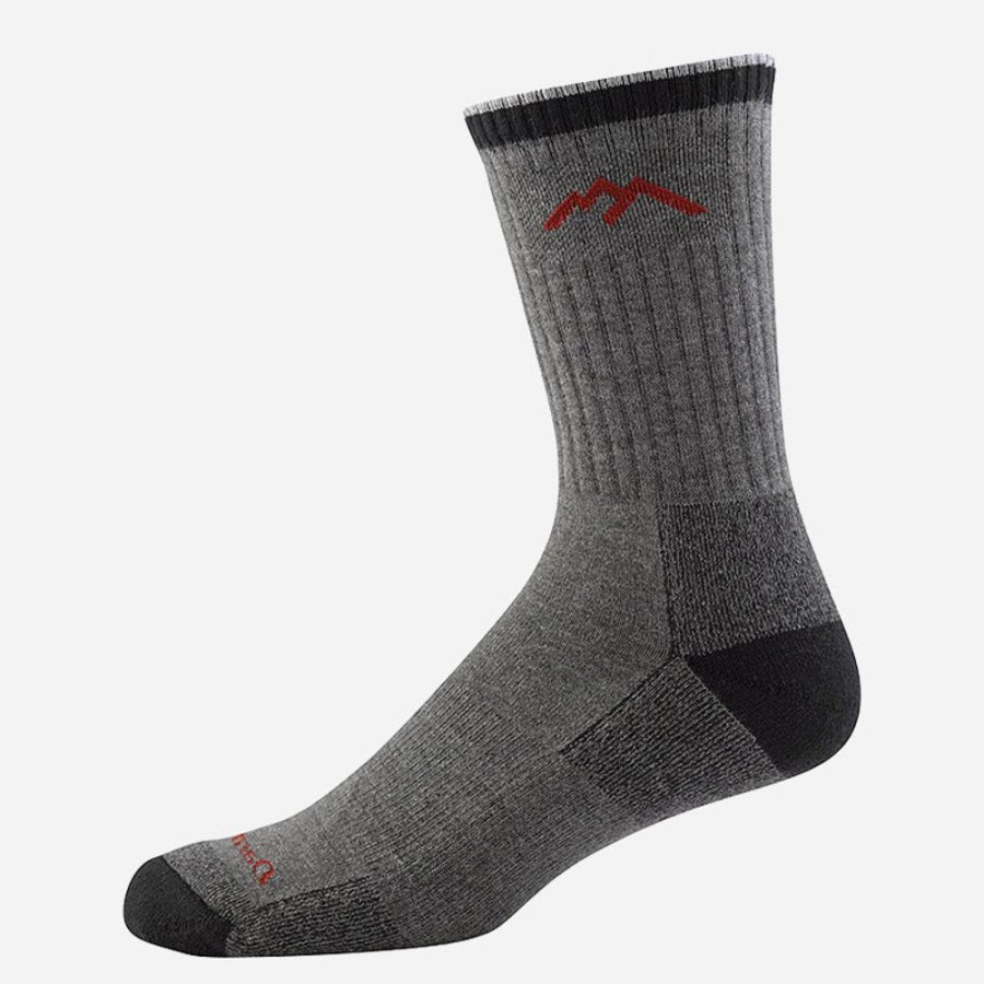 Socks Darn Tough | Darn Tough Men'S Coolmax Micro Crew With Cushion/Black