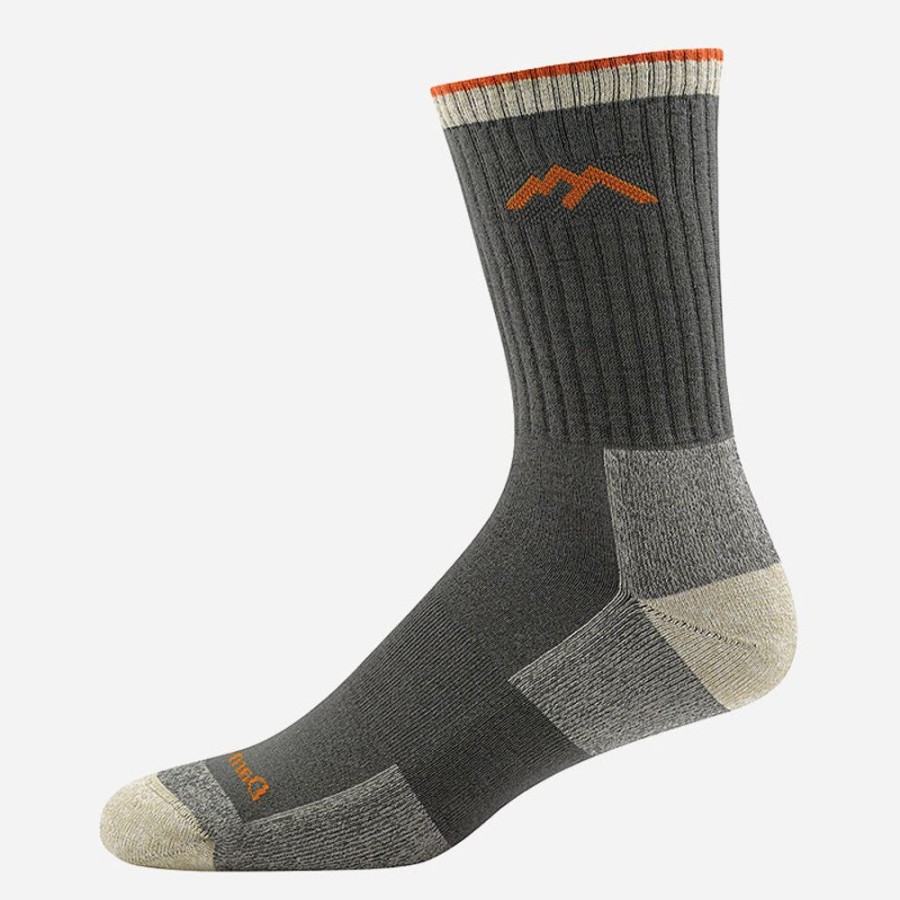 Socks Darn Tough | Darn Tough Men'S Coolmax Micro Crew With Cushion/Black