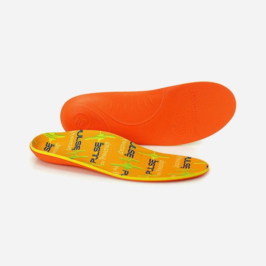 Accesories Powerstep | Powerstep Pulse Performance Orthotics Full Length Orange