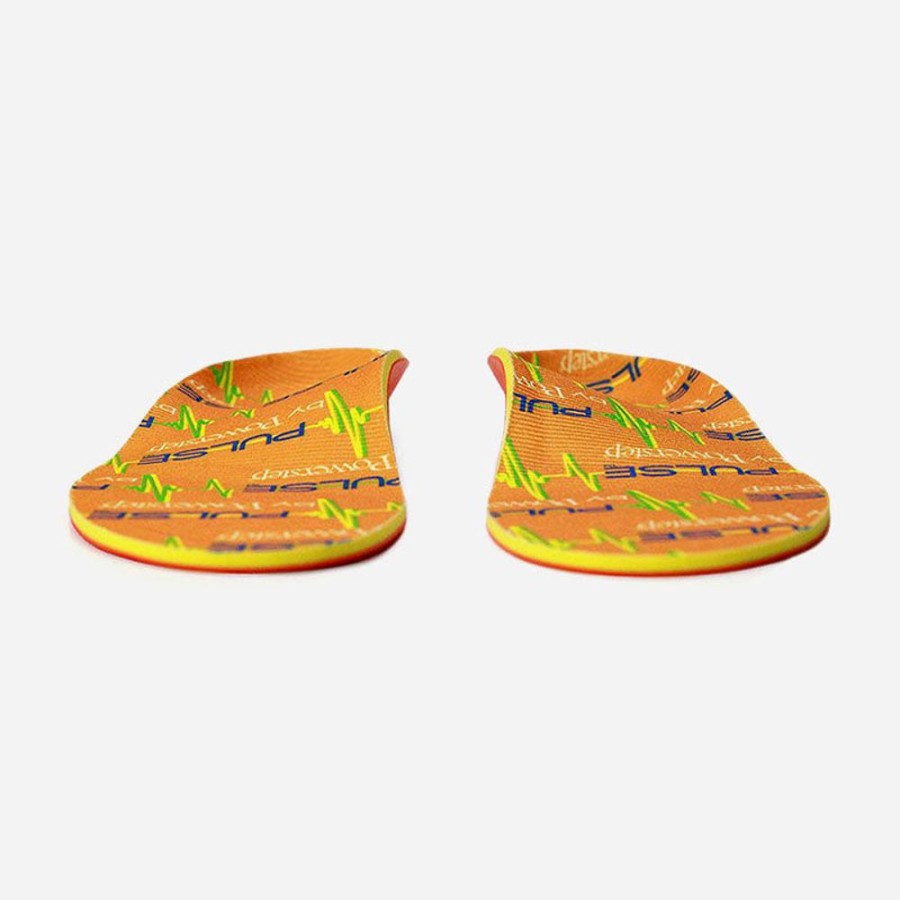 Accesories Powerstep | Powerstep Pulse Performance Orthotics Full Length Orange