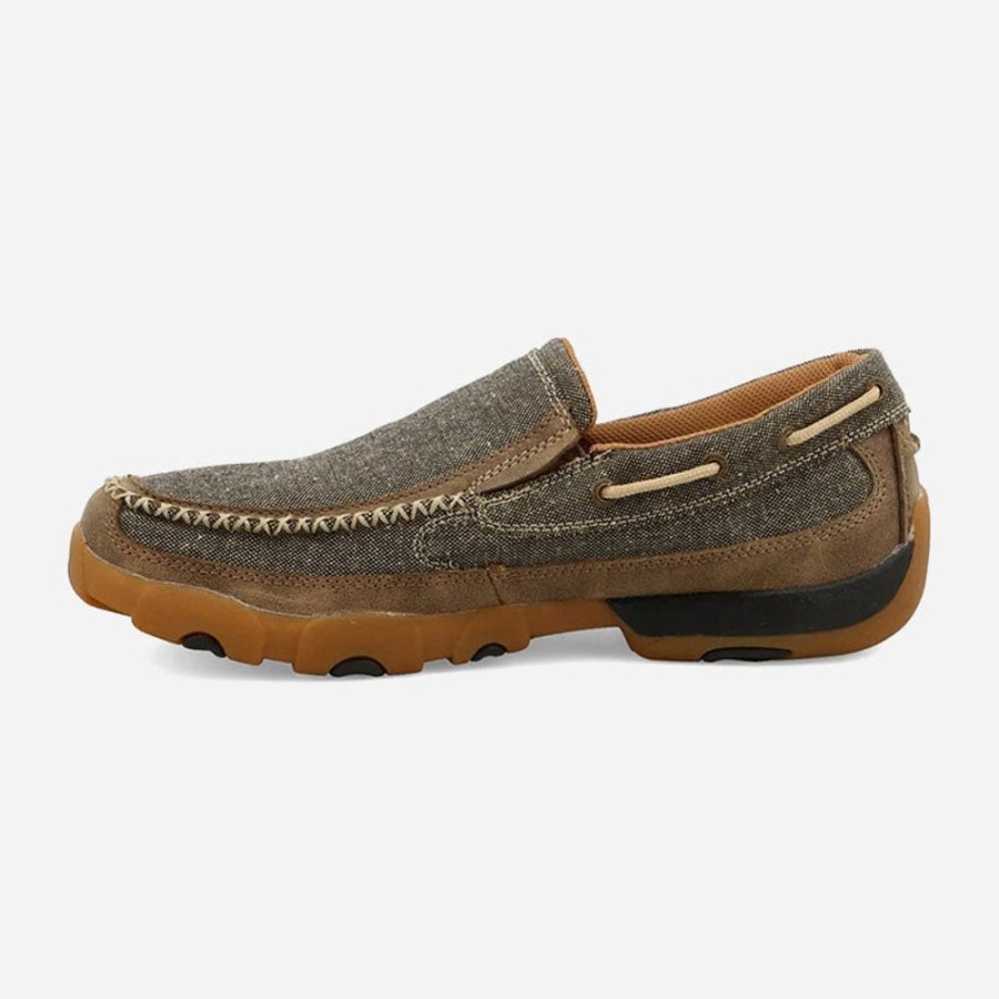 Men'S Twisted X | Twisted X Men'S Slip-On Driving Moc Dust