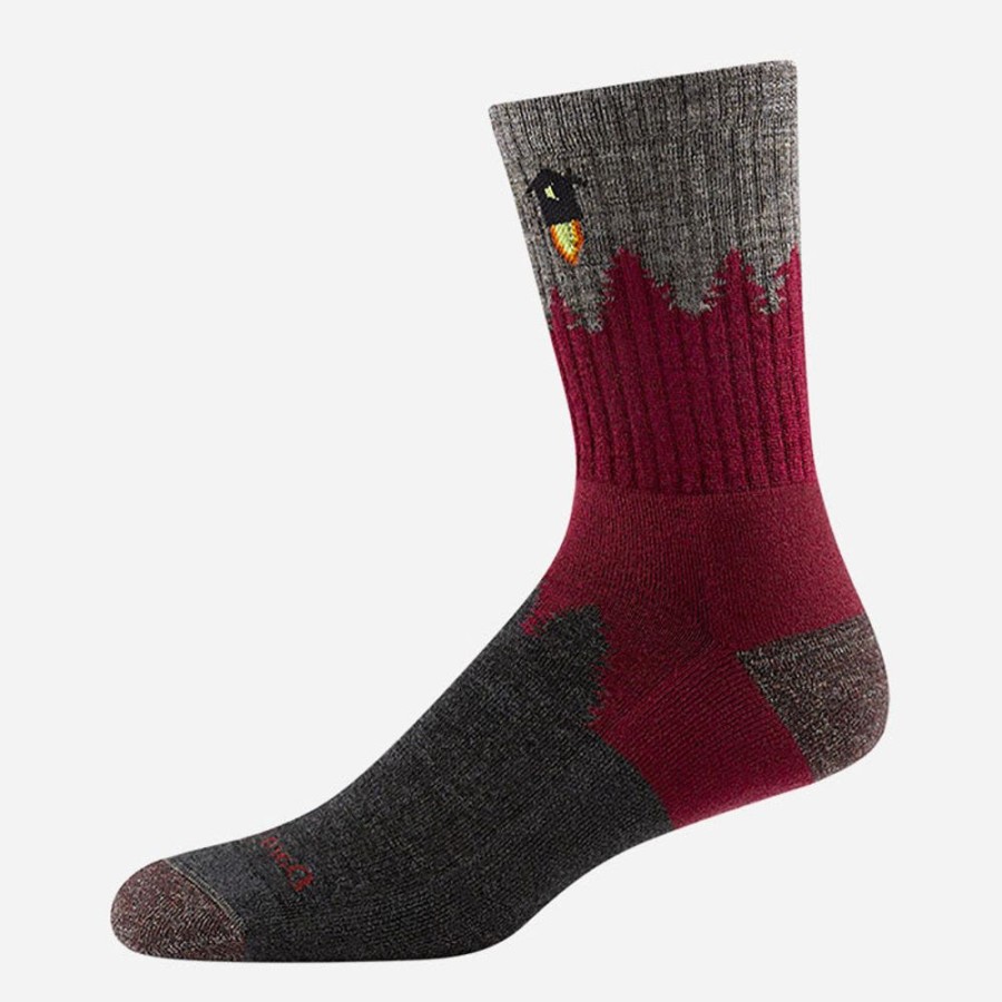 Socks Darn Tough | Darn Tough Men'S Number 2 Micro Crew Midweight With Cushion