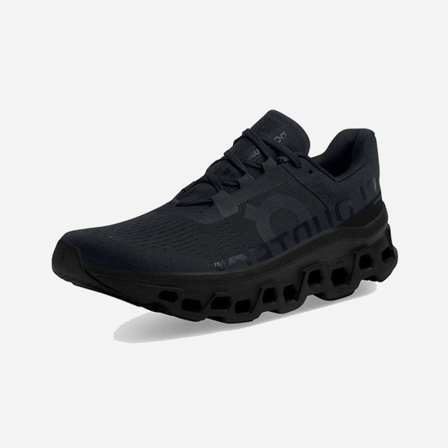 Men'S On Running | On Running Men'S Cloudmonster All Black