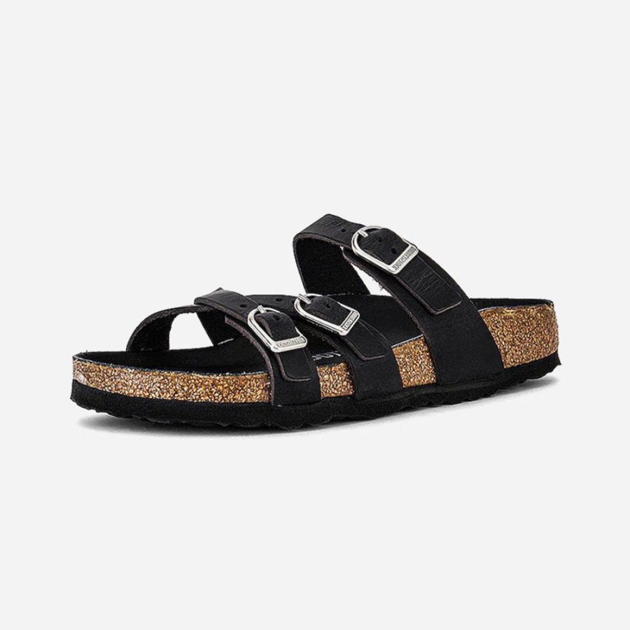 Women'S Birkenstock | Birkenstock Franca Oiled Leather Black