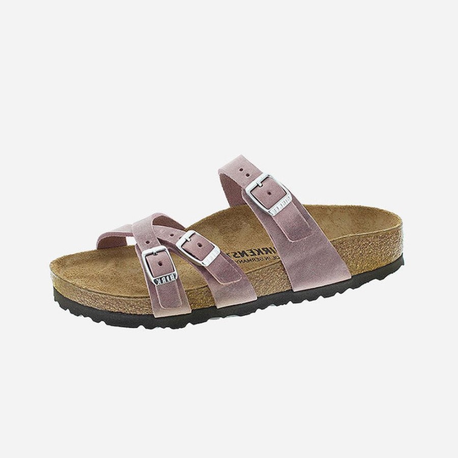 Women'S Birkenstock | Birkenstock Franca Oiled Leather Lavender