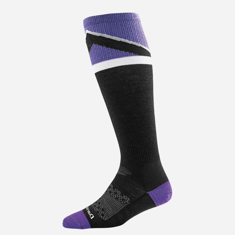 Socks Darn Tough | Darn Tough Mountain Top Otc With Cushion Purple