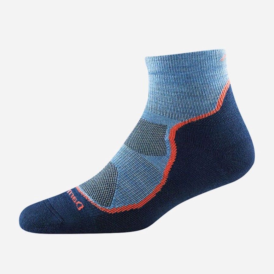 Socks Darn Tough | Darn Tough Light Hiker 1/4 Lightweight With Cushion