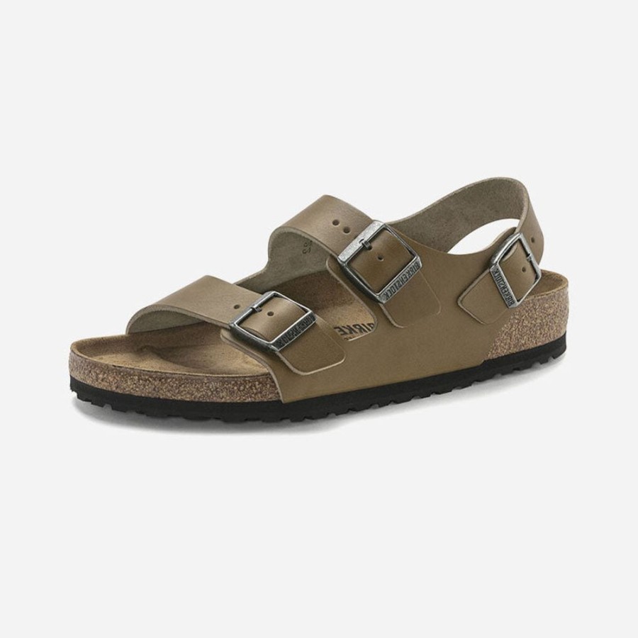 Men'S Birkenstock | Birkenstock Men'S Milano Grip Leather Vintage