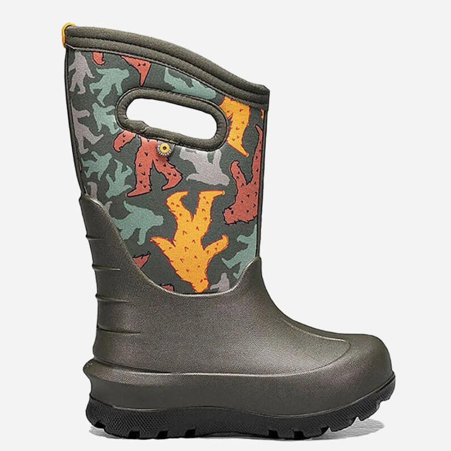 Kid'S Bogs | Bogs Kid'S Neo-Classic Dark Green/Multi