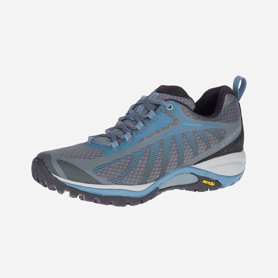 Women'S Merrell | Merrell Siren Edge 3 Waterproof Rock/Bluestone