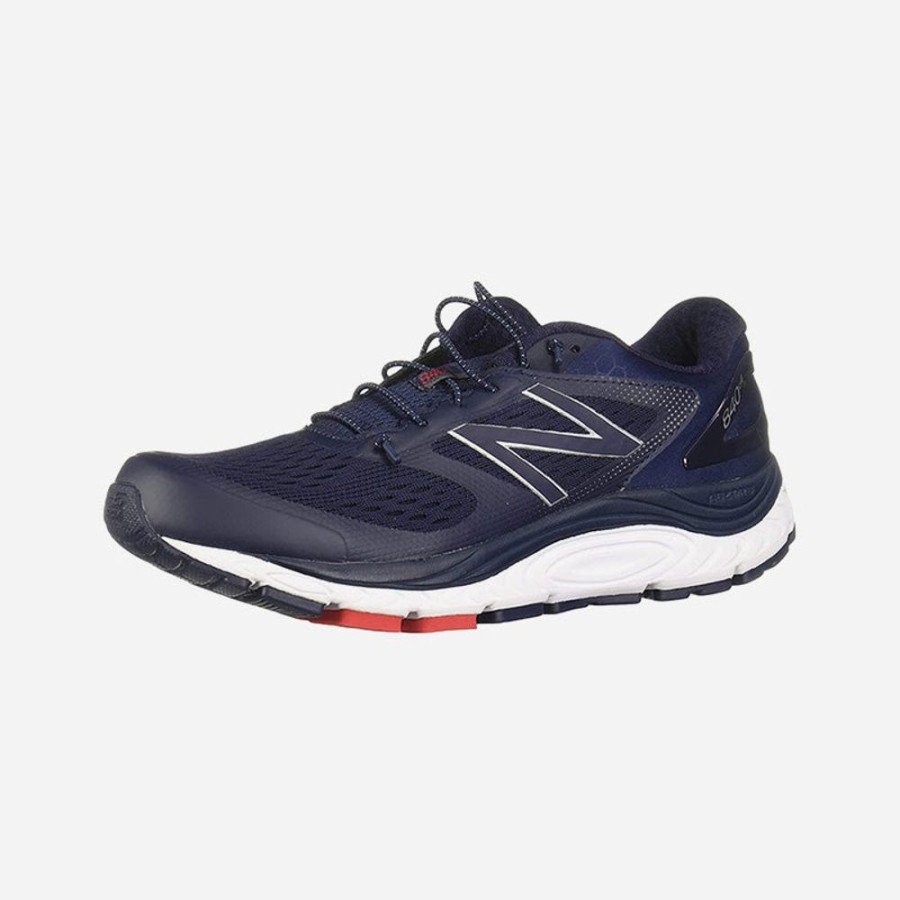 Men'S New Balance | New Balance Men'S 840V4 Pigment/White/Team Red