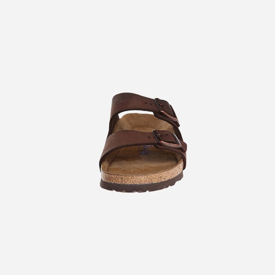 Women'S Birkenstock | Birkenstock Arizona Soft Footbed Oiled Leather Habana