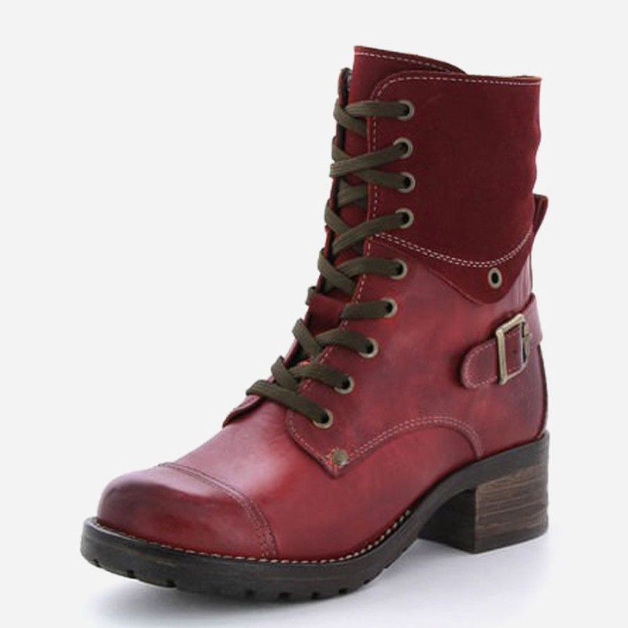 Women'S Taos Footwear | Taos Footwear Crave Red