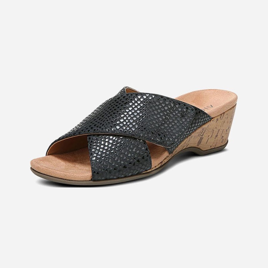 Women'S Vionic | Vionic Leticia Lizard Black