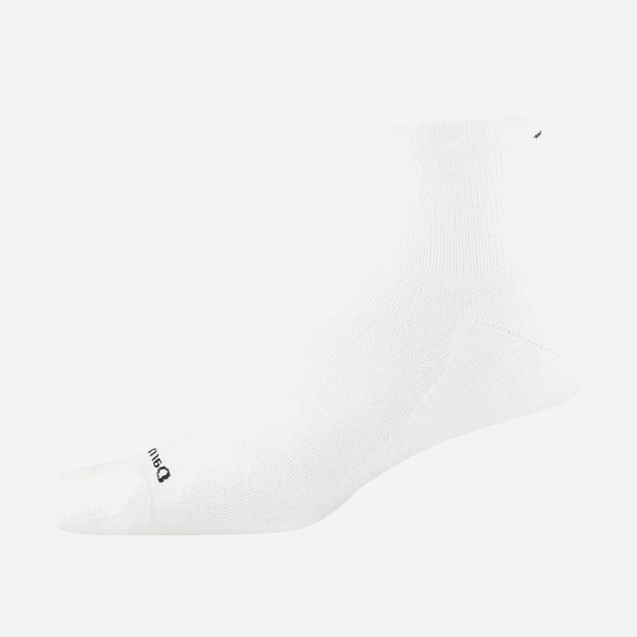 Socks Darn Tough | Darn Tough Men'S Run Coolmax 1/4 Ultra Lightweight With Cushion