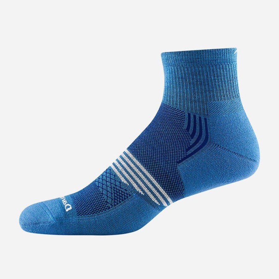 Socks Darn Tough | Darn Tough Men'S Element 1/4 Lightweight With Cushion