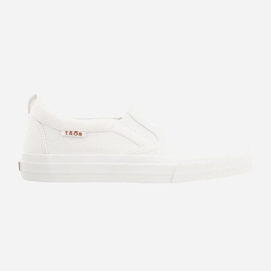 Women'S Taos Footwear | Taos Footwear Rubber Soul White