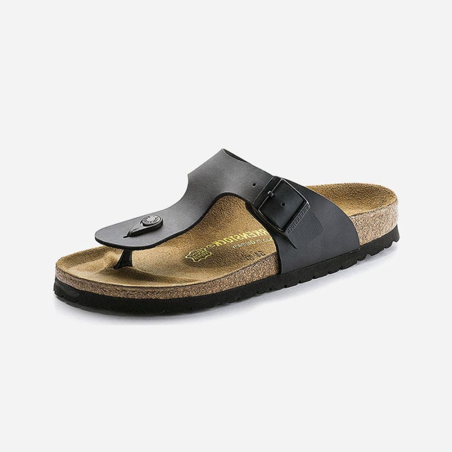 Men'S Birkenstock | Birkenstock Men'S Ramses Birko-Flor Black