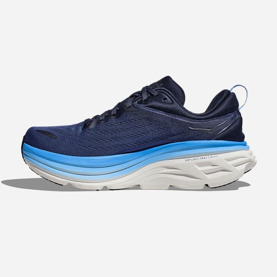 Men'S Hoka | Hoka Men'S Bondi 8 Outer Space/All Aboard