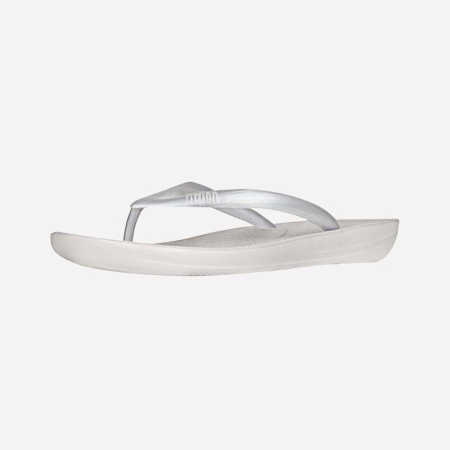 Women'S FitFlop | Fitflop Iqushion Ergonomic Silver