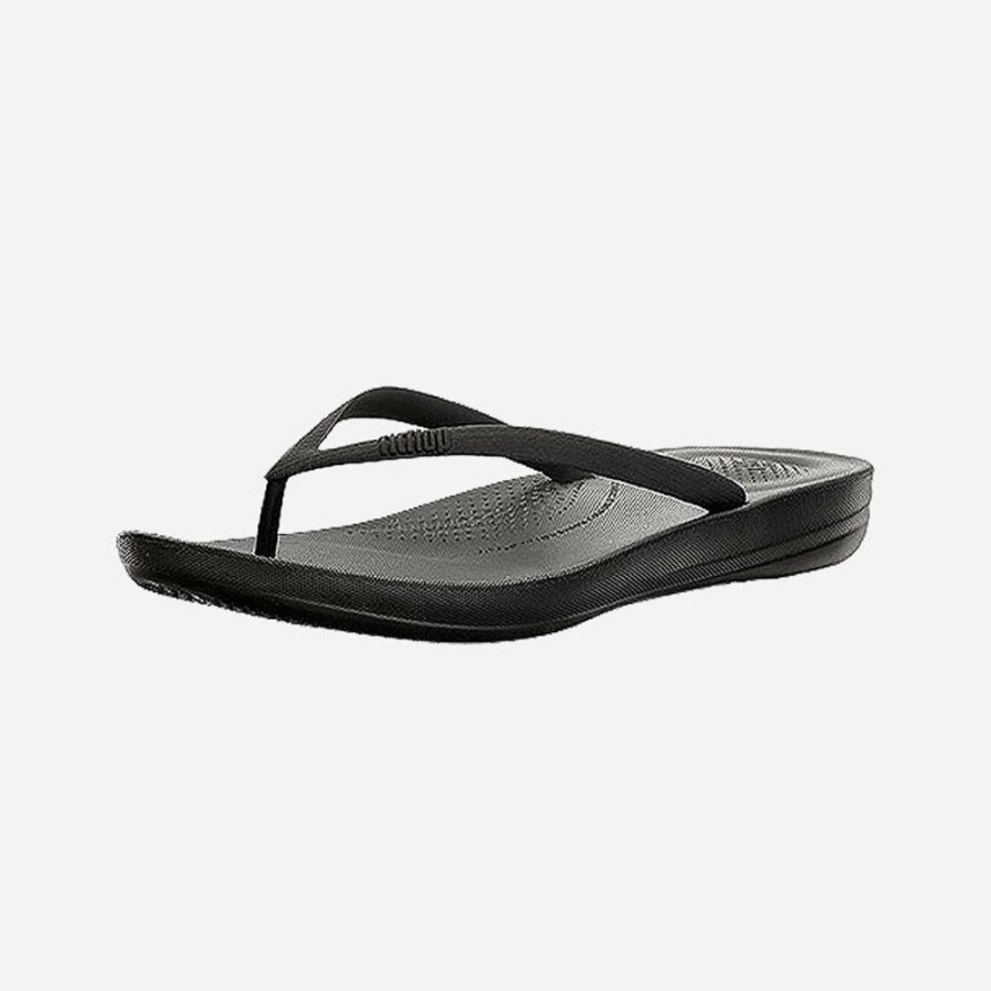 Women'S FitFlop | Fitflop Iqushion Ergonomic All Black