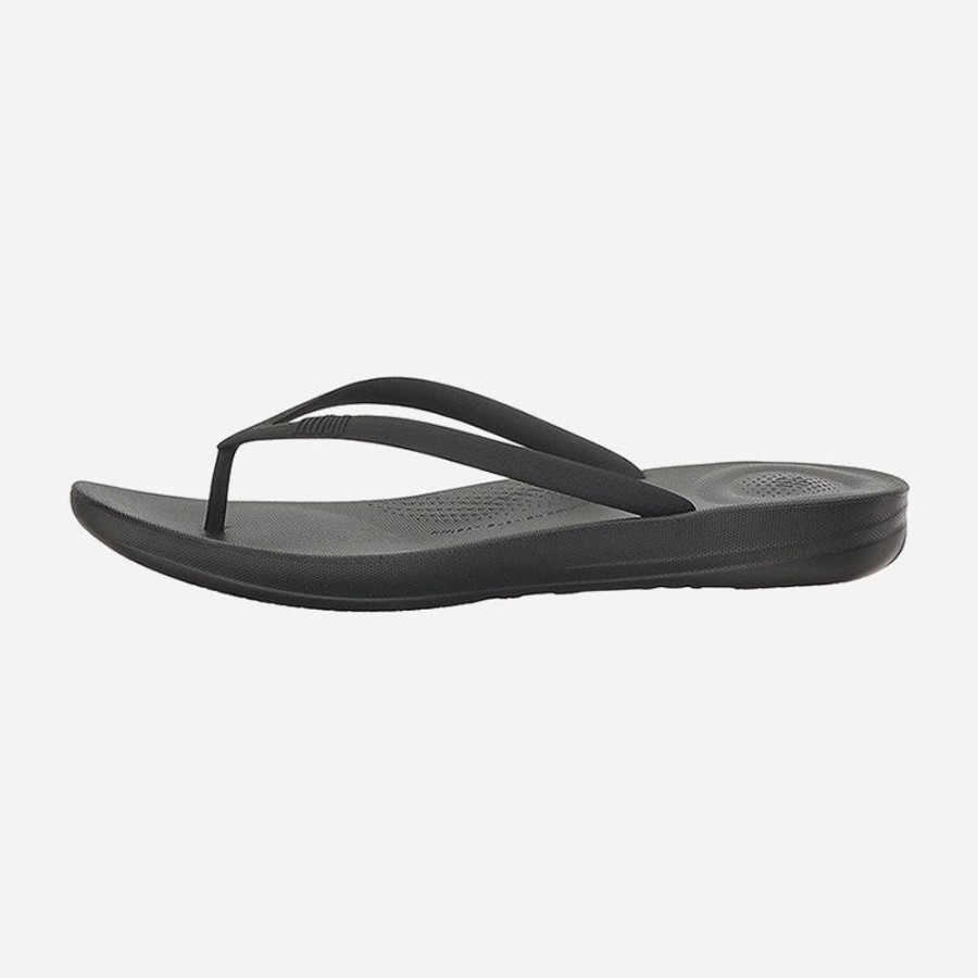 Women'S FitFlop | Fitflop Iqushion Ergonomic All Black