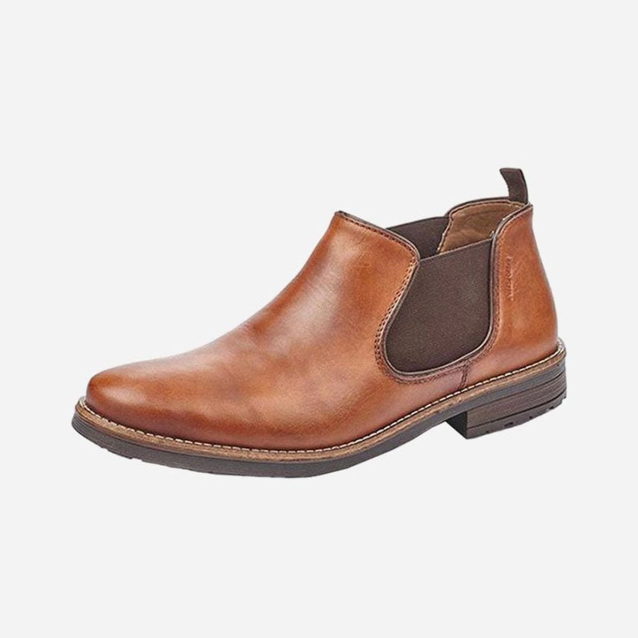 Men'S Rieker | Rieker Men'S Elias Peanut