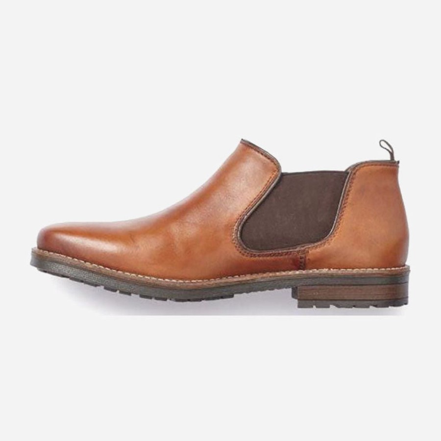 Men'S Rieker | Rieker Men'S Elias Peanut