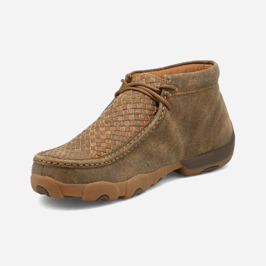 Men'S Twisted X | Twisted X Men'S Chukka Driving Moc Bomber/Tan