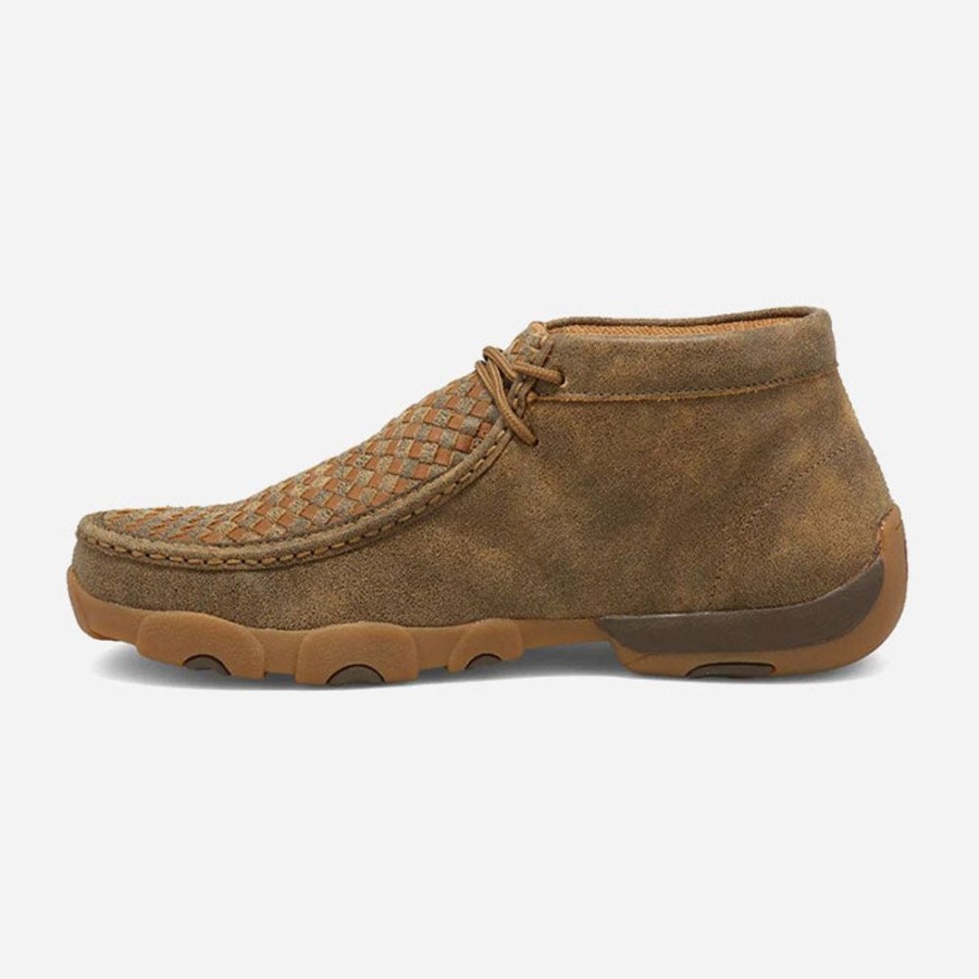 Men'S Twisted X | Twisted X Men'S Chukka Driving Moc Bomber/Tan