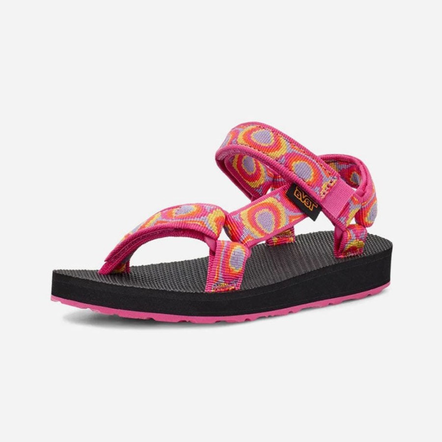 Kid'S Teva | Teva Kid'S Original Universal Bubbles Carrot/Fuchsia