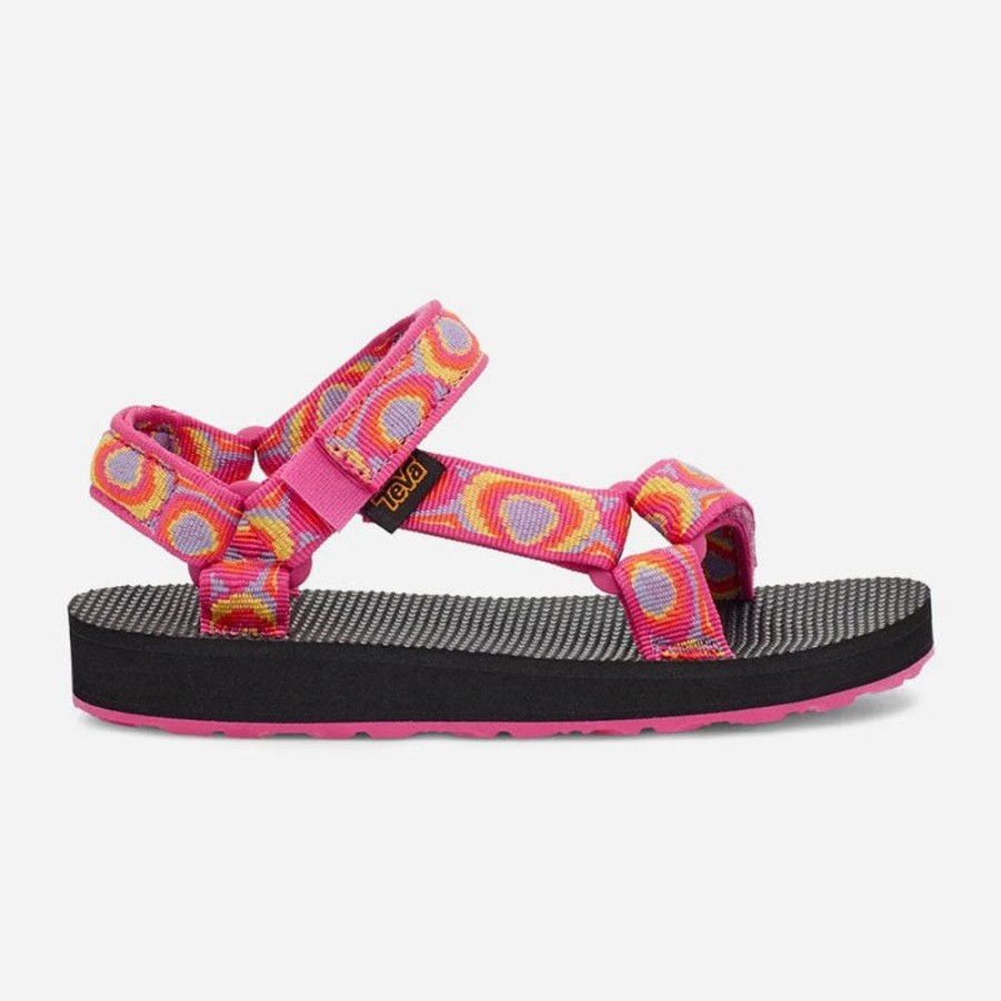 Kid'S Teva | Teva Kid'S Original Universal Bubbles Carrot/Fuchsia