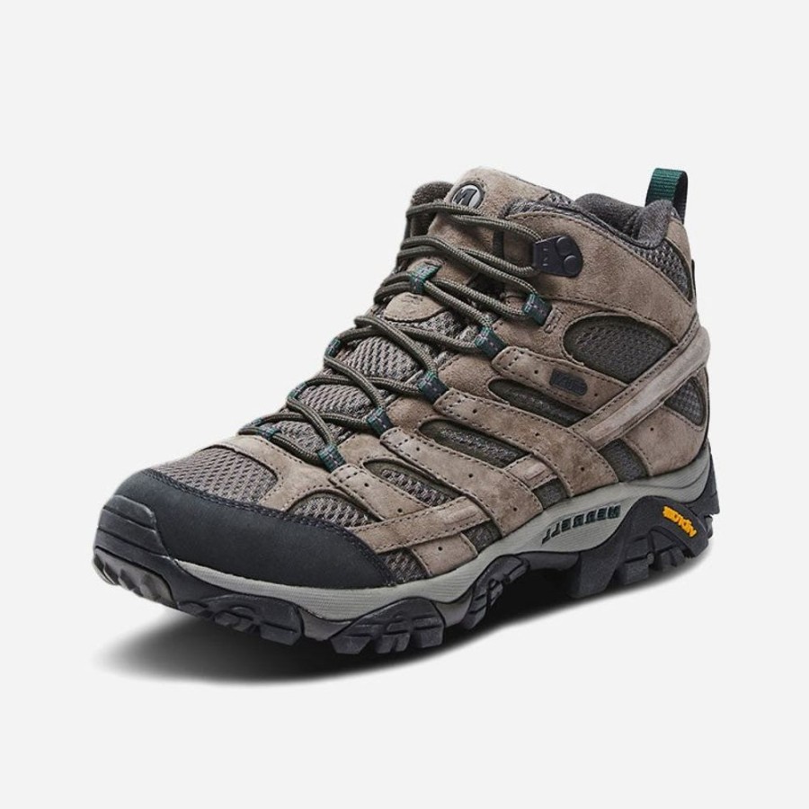 Men'S Merrell | Merrell Men'S Moab 2 Mid Waterproof