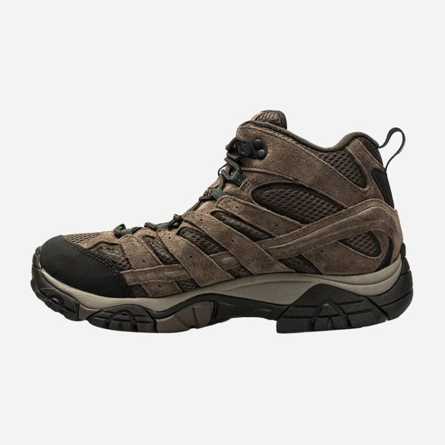 Men'S Merrell | Merrell Men'S Moab 2 Mid Waterproof