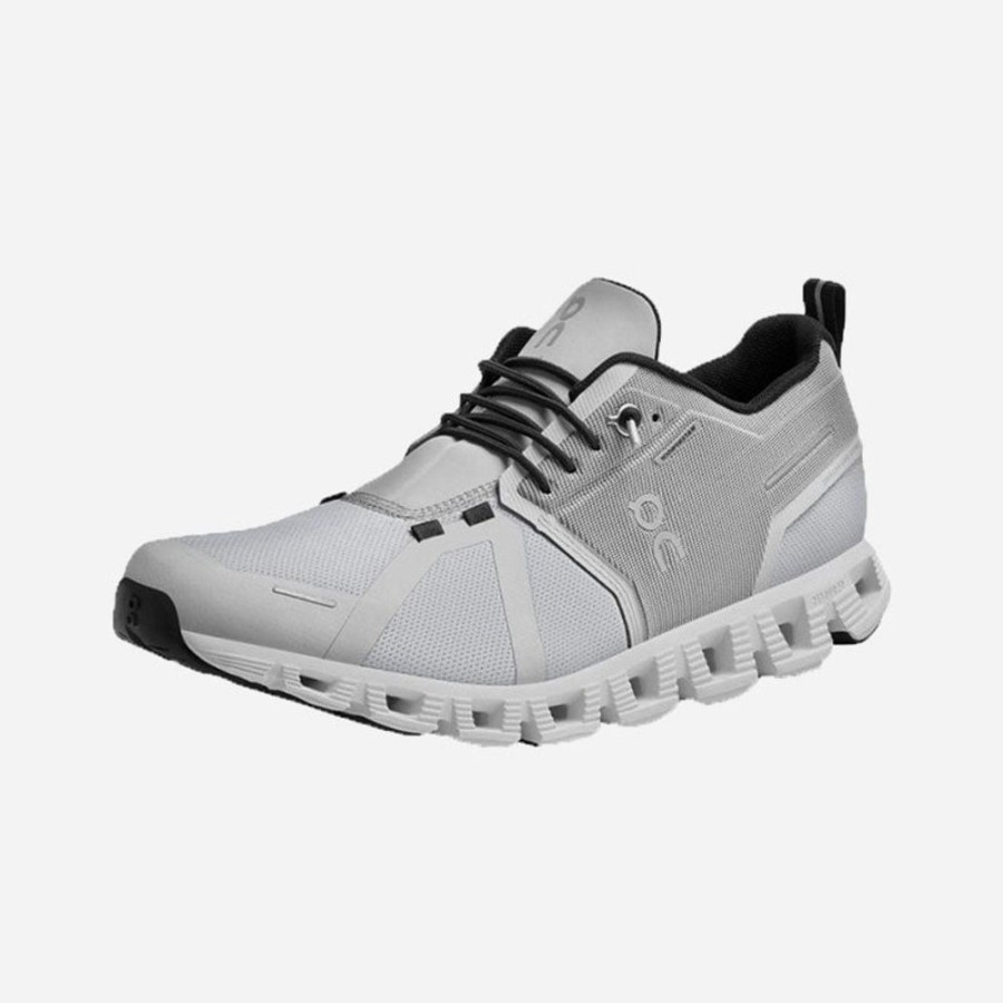 Women'S Sole Provisions | On Running Cloud 5 Waterproof Glacier/White