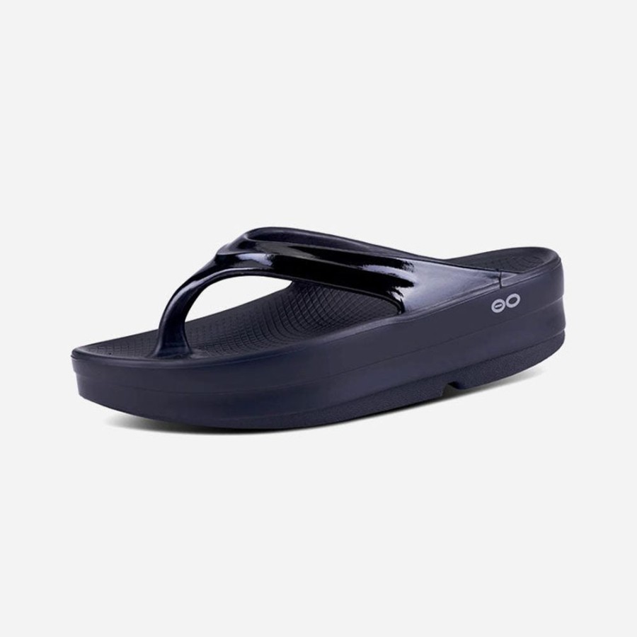 Women'S Oofos | Oofos Oomega Black