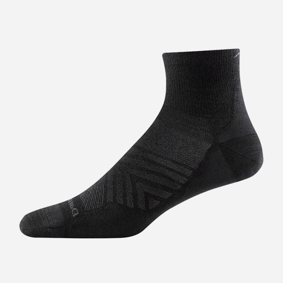 Socks Darn Tough | Darn Tough Men'S Run 1/4 Ultra Lightweight