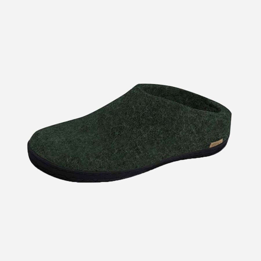 Women'S Glerups | Glerups Unisex Open Heel Rubber Forest