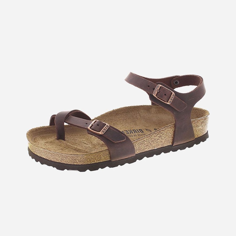 Women'S Birkenstock | Birkenstock Taormina Oiled Leather Habana