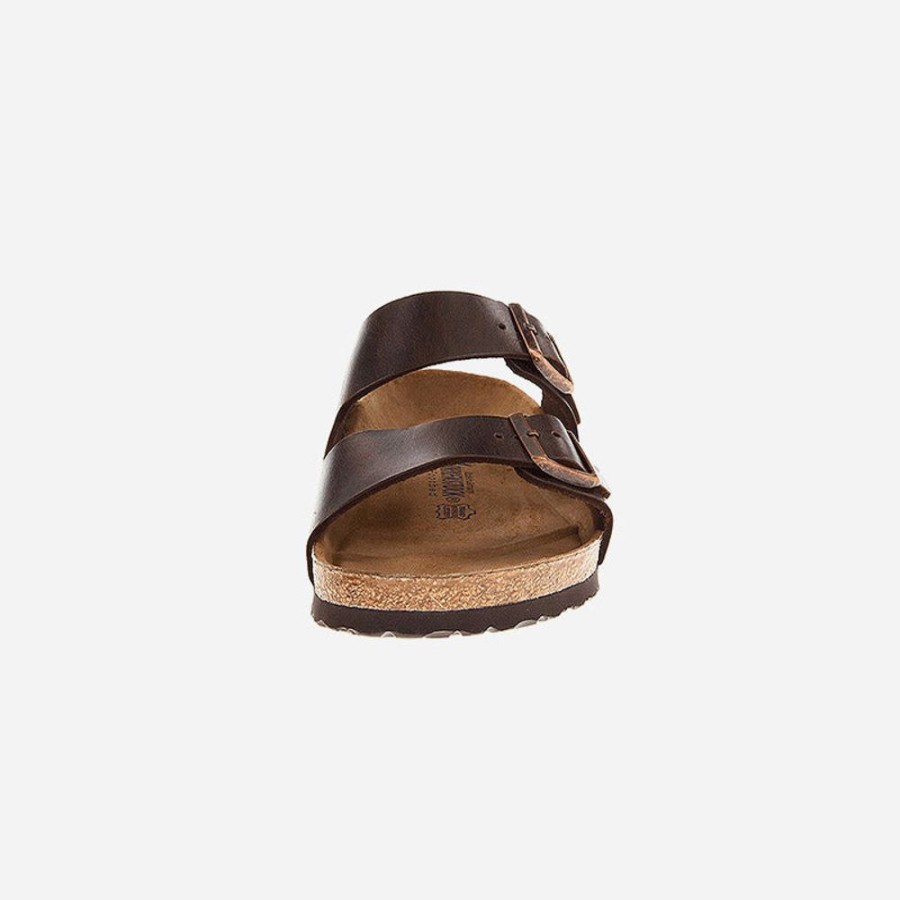 Women'S Birkenstock | Birkenstock Arizona Soft Footbed Smooth Leather Brown