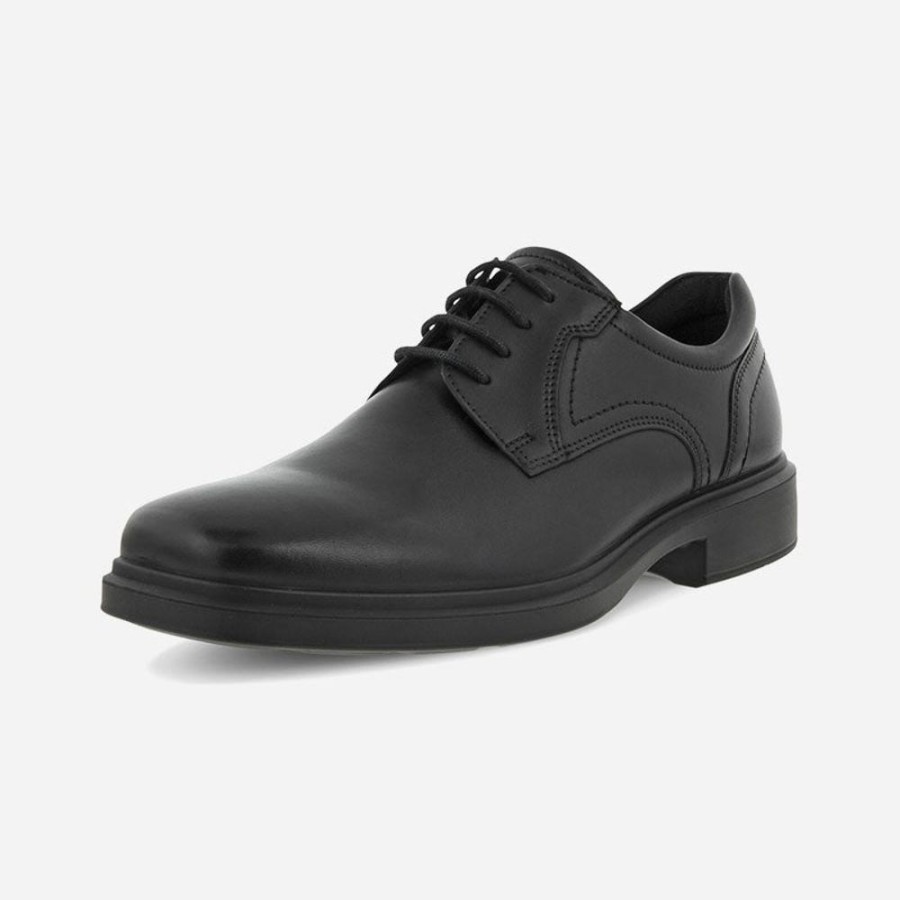 Men'S ECCO | Ecco Men'S Helsinki 2 Plain Toe Black