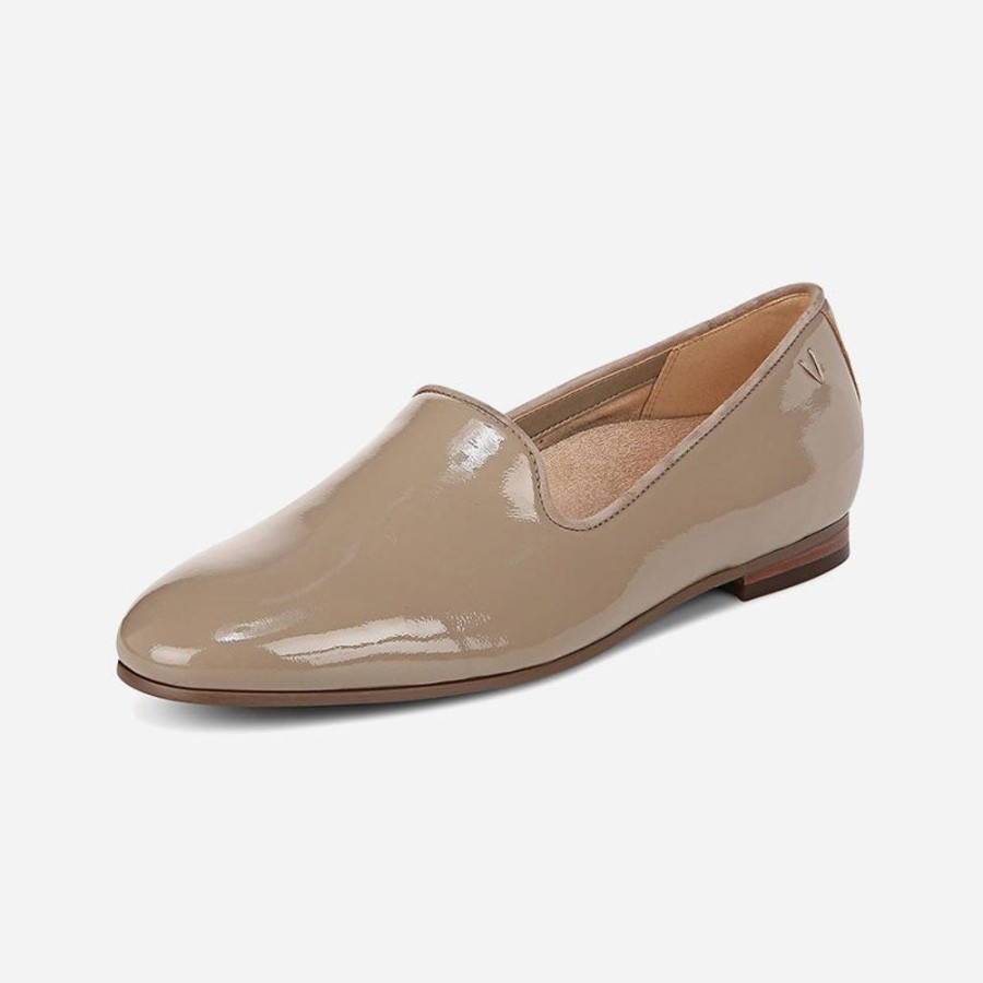 Women'S Vionic | Vionic Willa Ii Taupe Crinkle Patent