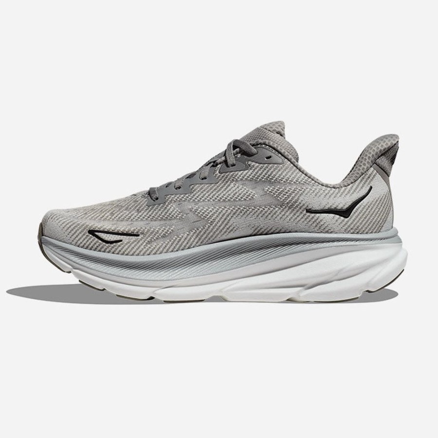 Men'S Hoka | Hoka Men'S Clifton 9 Harbor Mist/Black